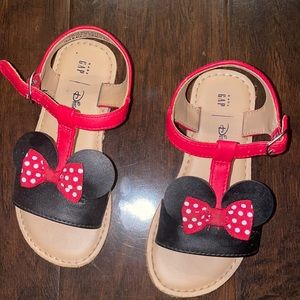 Gap Disney Minnie Mouse sandals size 9 toddler